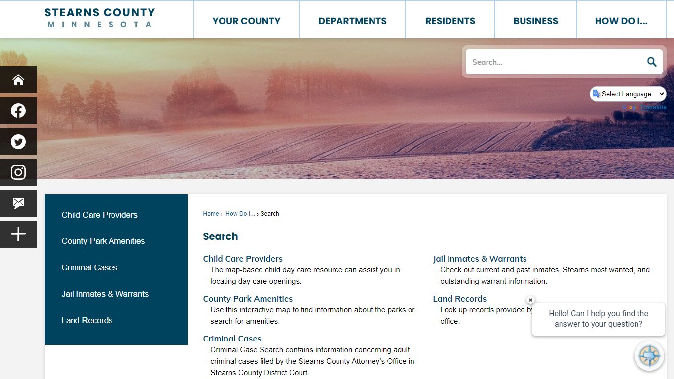 Search | Stearns County, MN - Official Website